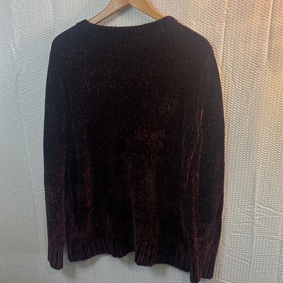 Orvis Women's Dark Burgundy Crewneck Sweater - Picture 4 of 4